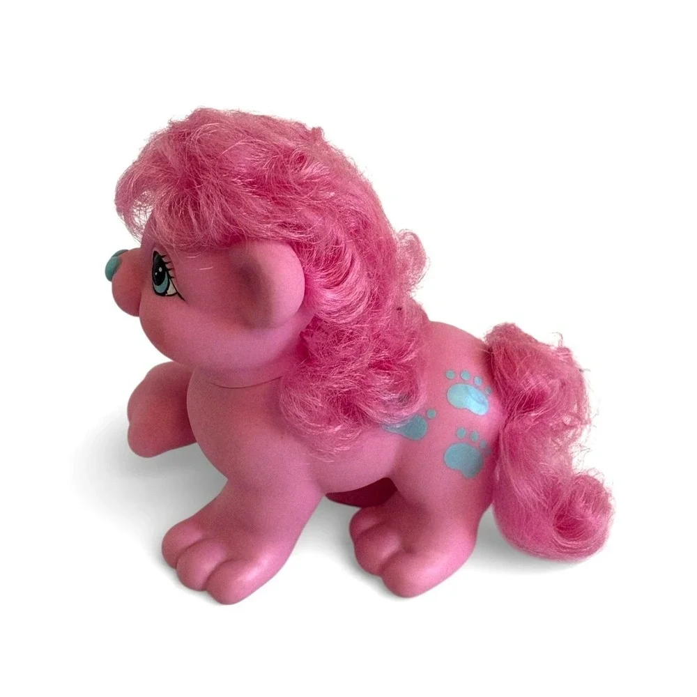 Vintage‎ 1987 Hasbro My Little Pony Friends Kingsley the Lion Pink Figure G1 Toy